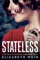 Cover art for book titled "Stateless"